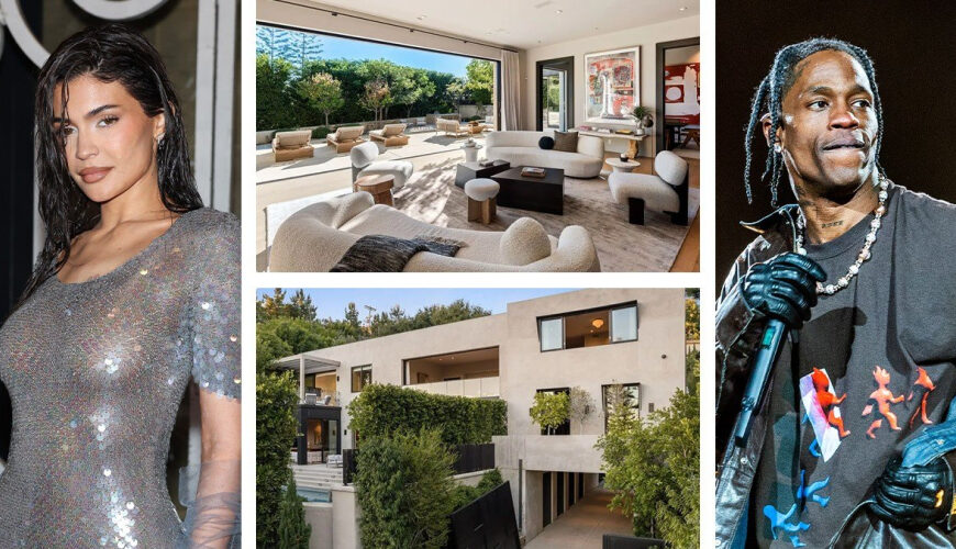 Kylie Jenner and Travis Scott Trim Beverly Hills Mansion Price by Additional $2M