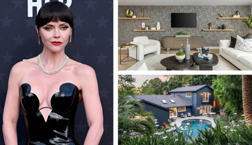 Christina Ricci Just Made a Huge Profit on Her Pretty L.A. Home