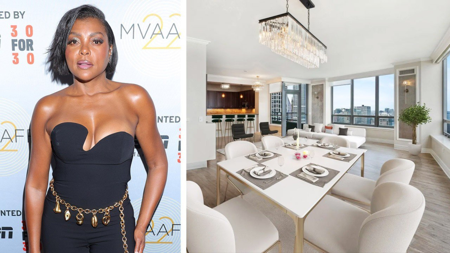 Taraji P. Henson Puts Adjoining Chicago Condos on the Market for a Hefty $3.3 Million