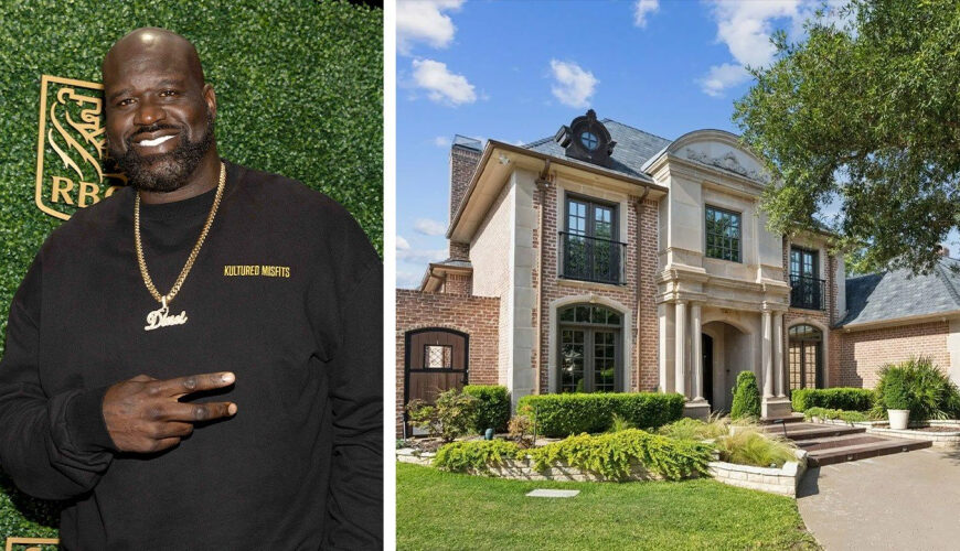 Shaquille O’Neal Sells His $1.7 Million Texas Mansion in Just One Month (for a Slam-Dunk Profit)