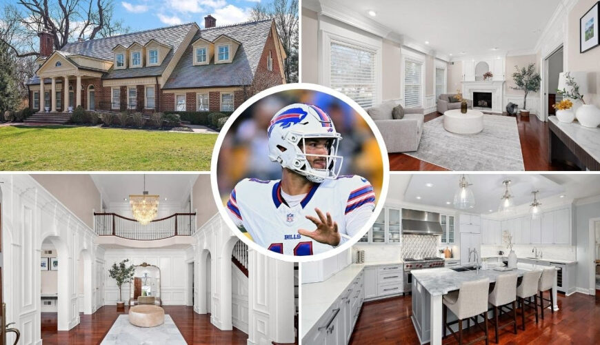 Buffalo Bills Quarterback Sells Sprawling Mansion for $1.66 Million Weeks Before NFL Season Kicks Off