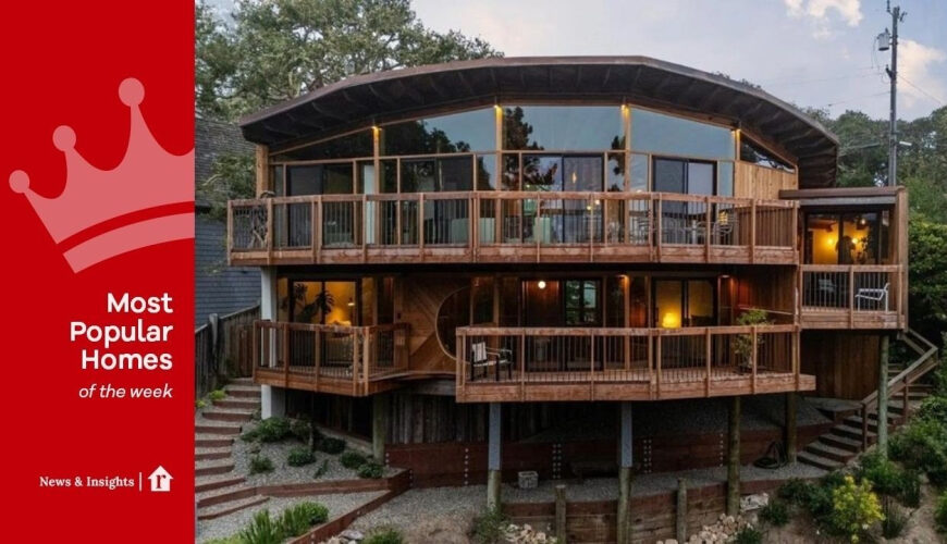 Carmel’s Iconic and Artistic ‘Owl House’ Is This Week’s Most Popular Home—But Which Others Made the Cut?