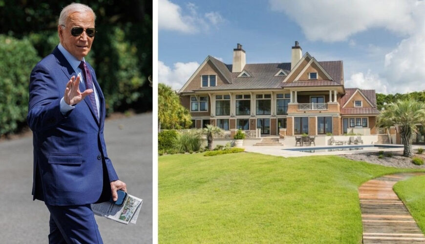 South Carolina’s Most Expensive Home Has Fascinating Biden Tie