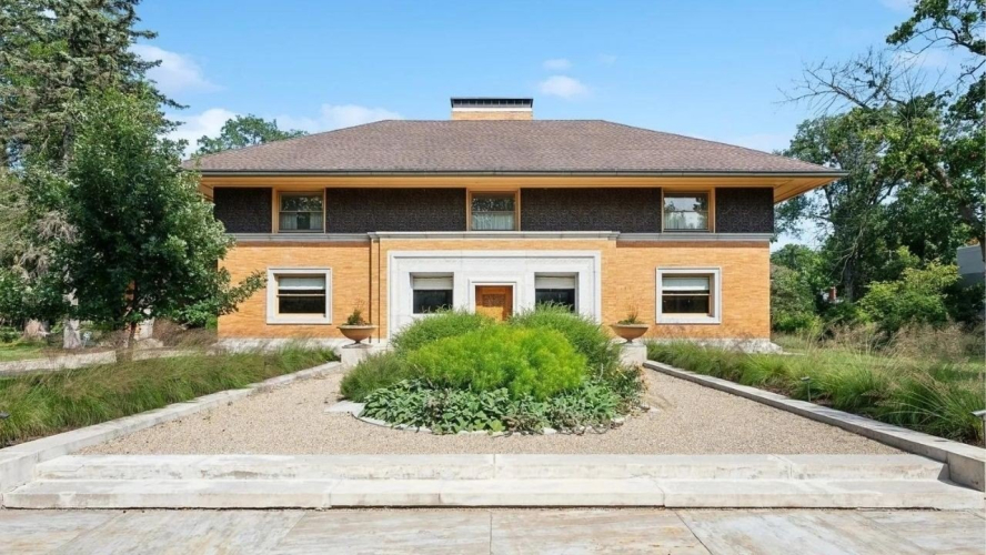 Home That Made Frank Lloyd Wright Famous Is Listed for $1.99 Million