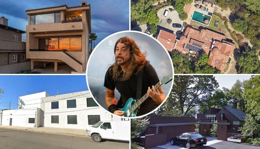 Inside Dave Grohl’s ‘Broken’ Homes as He Drops Affair Bombshell