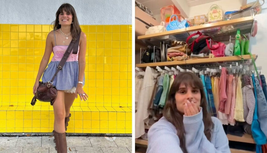 TikTok Star Shares Genius (and Cheap!) Closet Organization Hack