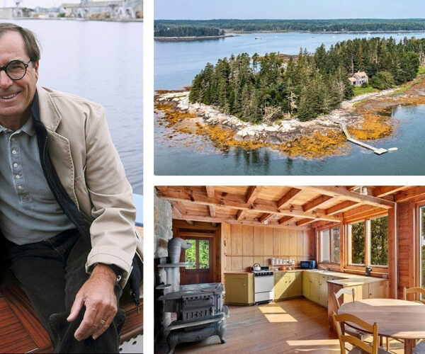 Famed Writer Paul Theroux Lists Remote Private Island in Maine for $1.28 Million