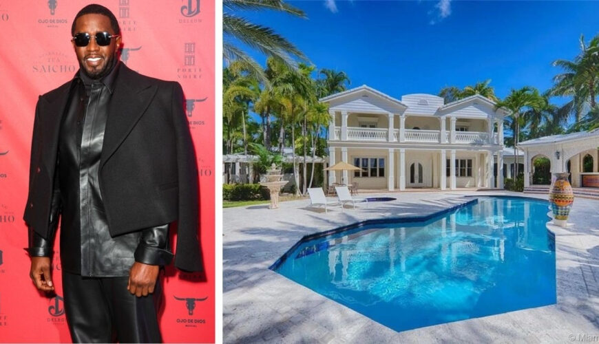 Diddy Used His $48 Million Miami Mansion as Collateral for Bail in His Sex Trafficking Case—Take a Look Inside