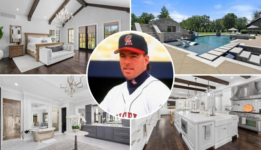 MLB Icon Jim Edmonds Bats $9M St. Louis Mansion Up For Sale