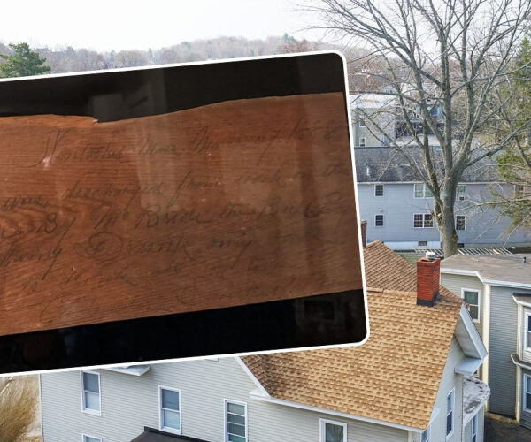 Family Finds Hilarious Note Penned in 1888 in Their Historic Home