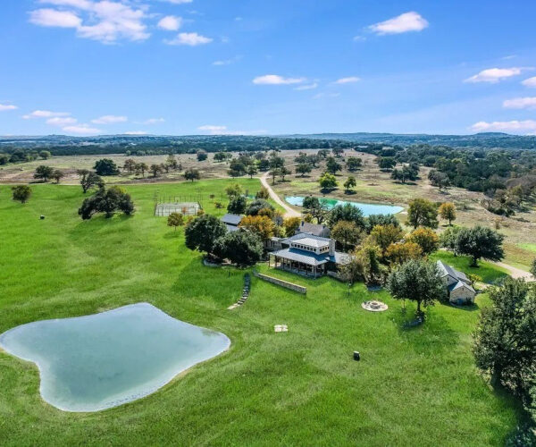 $42.5 Million Texas Ranch Comes Complete With Wildlife Sanctuary