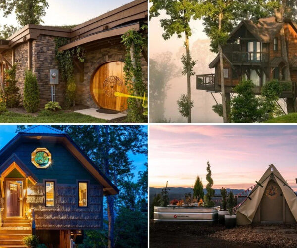 Fairytale Hideaway in Asheville Made Up of Hobbit Homes and Treehouses Lists for $20 Million—Before Vanishing From the Market