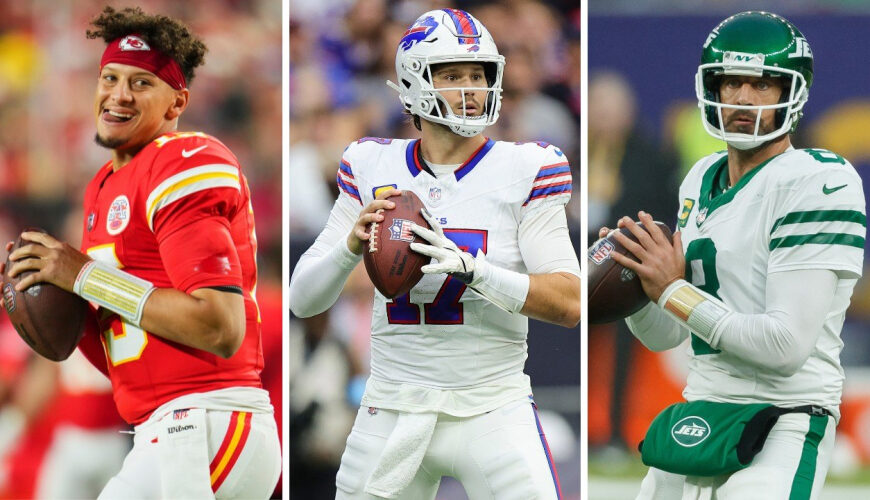 From Josh Allen and Patrick Mahomes to Aaron Rodgers and Lamar Jackson, Which NFL QB Wins Ultimate Property Power Ranking?