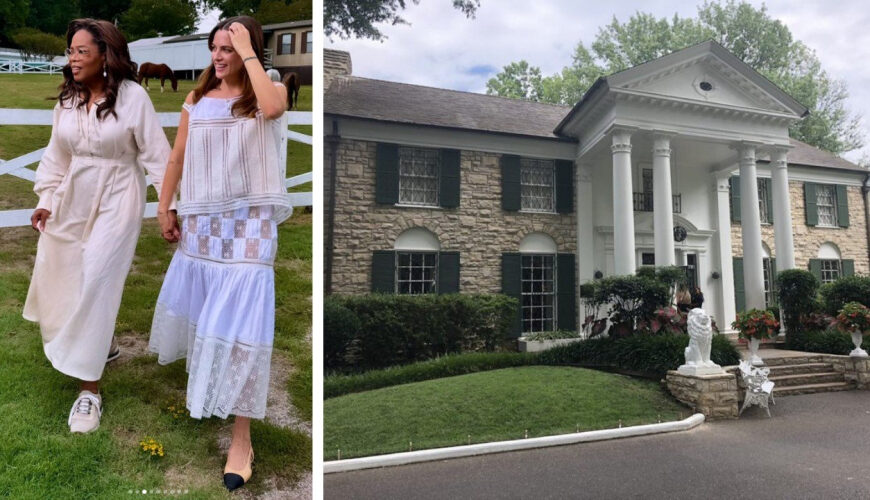 Elvis Presley’s Granddaughter Riley Keough Reveals Treasures Hidden Inside His Beloved Graceland Estate in Emotional Tour With Oprah