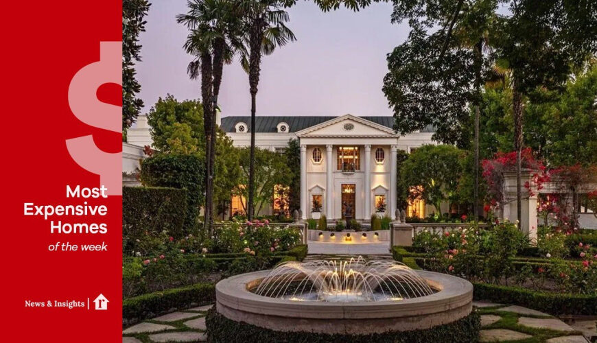 $195 Million Bel-Air Megamansion Hits the Market for a Second Time—and Is Quickly Crowned Most Expensive Home