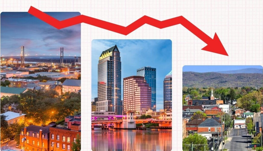 The U.S. Cities Plummeting in Popularity—Where Homebuyers Could Soon Score a Bargain