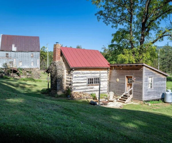 Tiny 793-Square-Foot Cabin Built in 1847 Hits the Market for $255K—Complete With Its Own Historic Water Mill