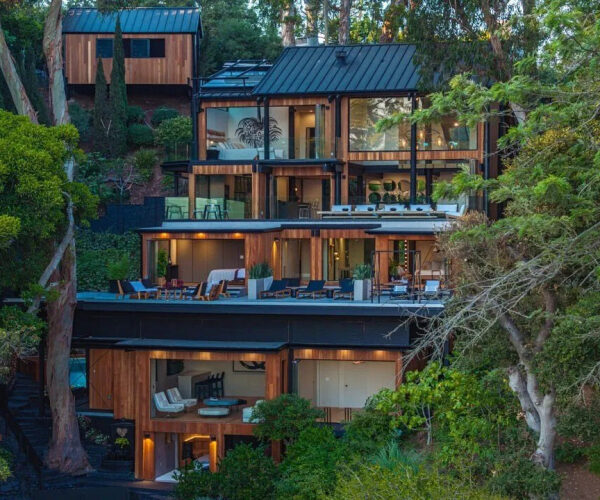 Jaw-Dropping Forest Hideaway in L.A. With a Swing Bed and Private Zen Garden Is Listed for $23.3 Million