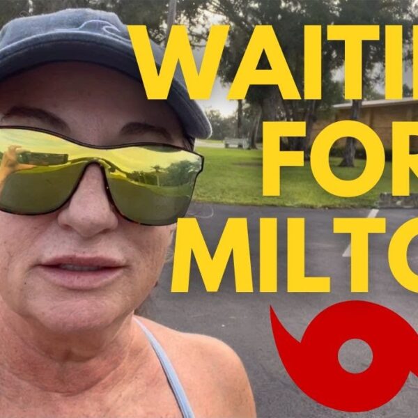 Tampa Hurricane - WAITING FOR MILTON just north of TAMPA