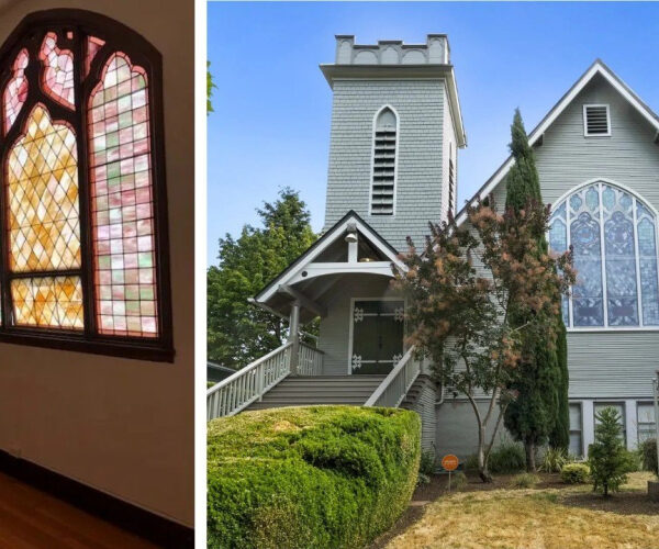 Former Church Transformed Into Four Unique Homes—Complete With Bell Tower and Stained-Glass Windows—Lists for $1.5 Million