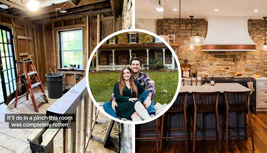 ‘I Accidentally Bought a 200-Year-Old Abandoned Mansion for $460K—It’s Taken 4 Years To Renovate It Into Our Dream Home’