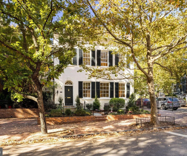Stunning 223-Year-Old DC Home That Once Housed World War II Map Room Hits the Market for $4.75 Million