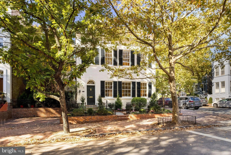 Stunning 223-Year-Old DC Home That Once Housed World War II Map Room Hits the Market for $4.75 Million