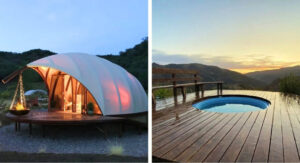 Remote Hilltop ‘Sanctuary’ in Malibu With Two Spas and Harry Gesner-Designed ‘Cocoon Living Space’ Lists for $1.75 Million