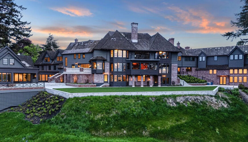 Couple Who Spent $20 Million—and 4 Years—Creating a Portland ‘Party Palace’ List Extraordinary Mansion for $25 Million