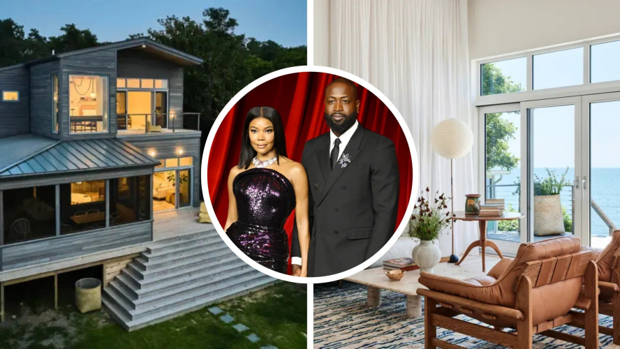 Gabrielle Union and Dwyane Wade Just Bought a Chic Beach House on Long Island—and, No, Not in the Hamptons