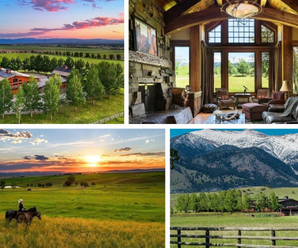 Jaw-Dropping $79 Million ‘Yellowstone’-Style Ranch in Montana Comes With 2,000 Acres, Equestrian Center, and Multiple Homes