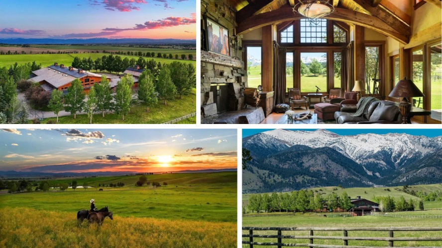 Jaw-Dropping $79 Million ‘Yellowstone’-Style Ranch in Montana Comes With 2,000 Acres, Equestrian Center, and Multiple Homes