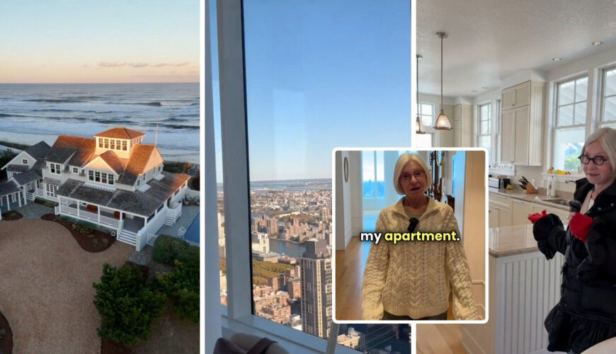 71-Year-Old Author’s Staggering Property Portfolio Turns Her Into a Viral Sensation as She Showcases Homes in New York and the Outer Banks