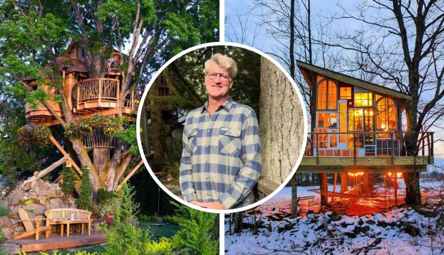 A Treehouse Dream Grows Into Million-Dollar Creations: Meet the Builder to the Stars—From Amy Schumer to Shaquille O’Neal