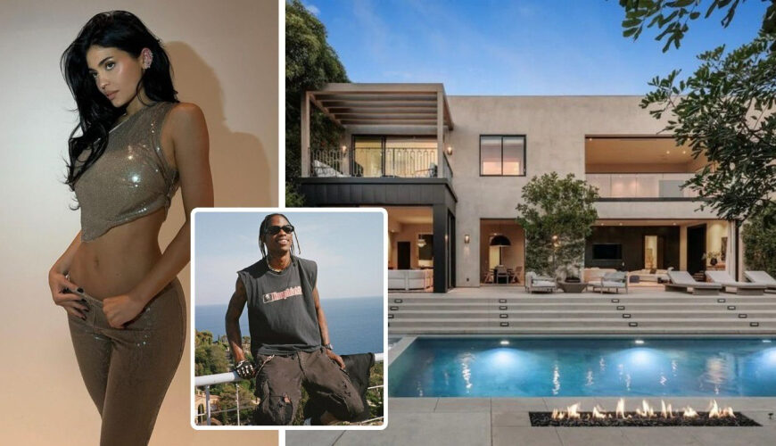 Kylie Jenner and Ex Travis Scott Remove $16 Million Beverly Hills Mansion Listing After 2-Year Battle To Sell Huge Property