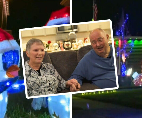 Iowa Veteran Spends 2 Months Turning Entire Neighborhood Into a Christmas Wonderland as Gift to Wife With Alzheimer’s