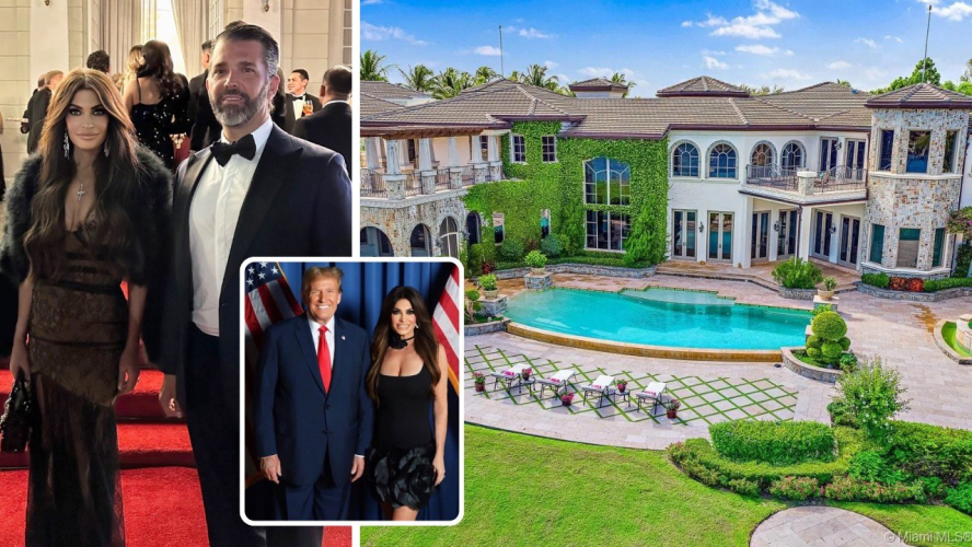 Donald Trump Jr. and Kimberly Guilfoyle Spark Furious Split Rumors Amid His New ‘Romance’—but Who Will Get Their $10 Million Florida Mansion?