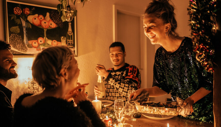 How to Host a Dinner Party When You Don’t Have a Dining Room