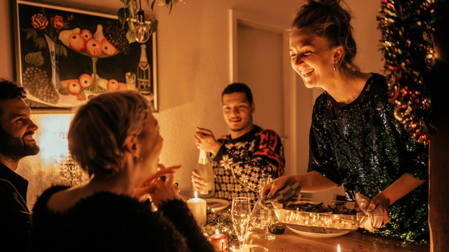 How to Host a Dinner Party When You Don’t Have a Dining Room