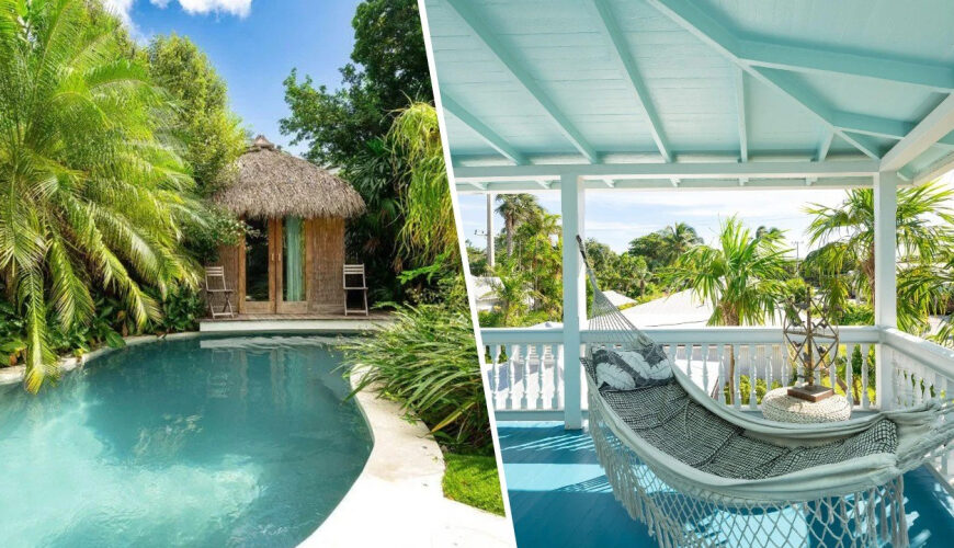 Exotic Key West Paradise With Its Own Thatched Tiki Hut Hits the Market for $3.3 Million