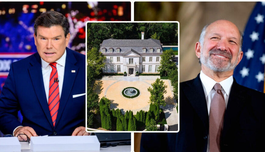 Fox News Host Bret Baier Is Selling $29 Million DC Mansion to Donald Trump’s Commerce Secretary Pick Howard Lutnick