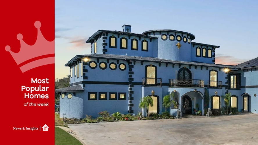 Bright Blue Texas Megmansion With Pool-Inspired Decor Is Listed for $3.9 Million