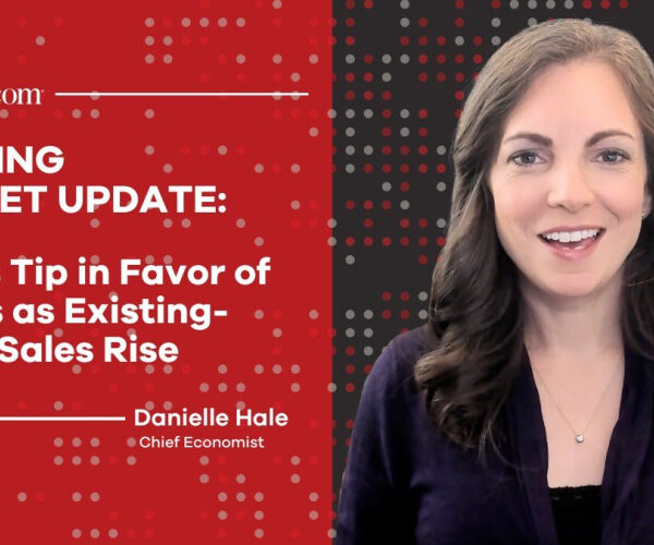 Weekly Housing Market Update: Scales Tip in Favor of Sellers as Existing-Home Sales Rise