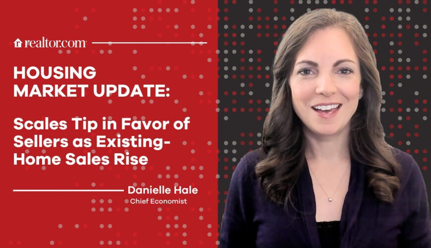 Weekly Housing Market Update: Scales Tip in Favor of Sellers as Existing-Home Sales Rise