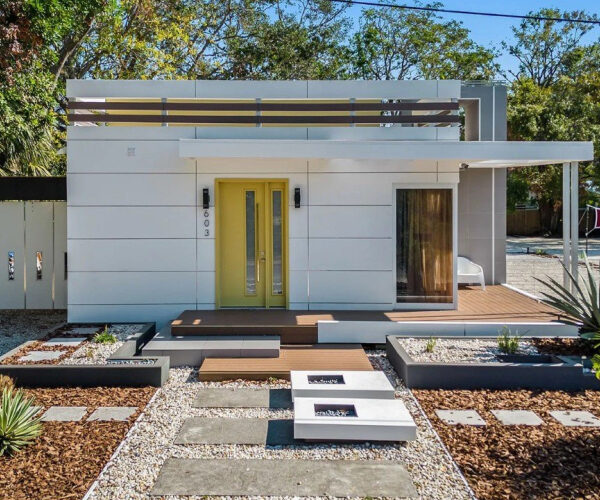 Modern Florida Party Pad With 2 Homes Is Lists for Under $700K