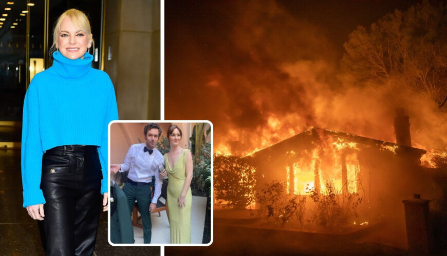 Anna Faris’s $5 Million Home Destroyed In L.A. Wildfires-as Adam Brody and Leighton Meester Also Lose Their $6.5 Million House