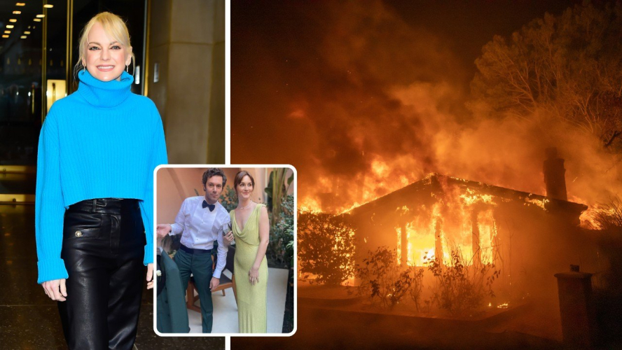 Anna Faris’s $5 Million Home Destroyed In L.A. Wildfires-as Adam Brody and Leighton Meester Also Lose Their $6.5 Million House