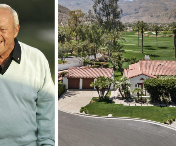 Arnold Palmer’s Former California Retreat Lists for $5M-and on a Golf Course That He Designed