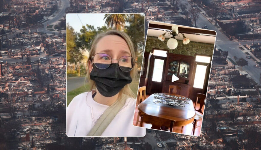 ‘If You Pray, Pray’: Homeowner in Path of L.A. Fires Fears for Her 138-Year-Old Victorian Filled With Antiques