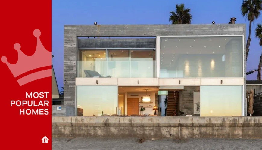 Futuristic $21 Million Concrete Beach Fortress Designed To Withstand the Elements Becomes the Week’s Most Popular Home